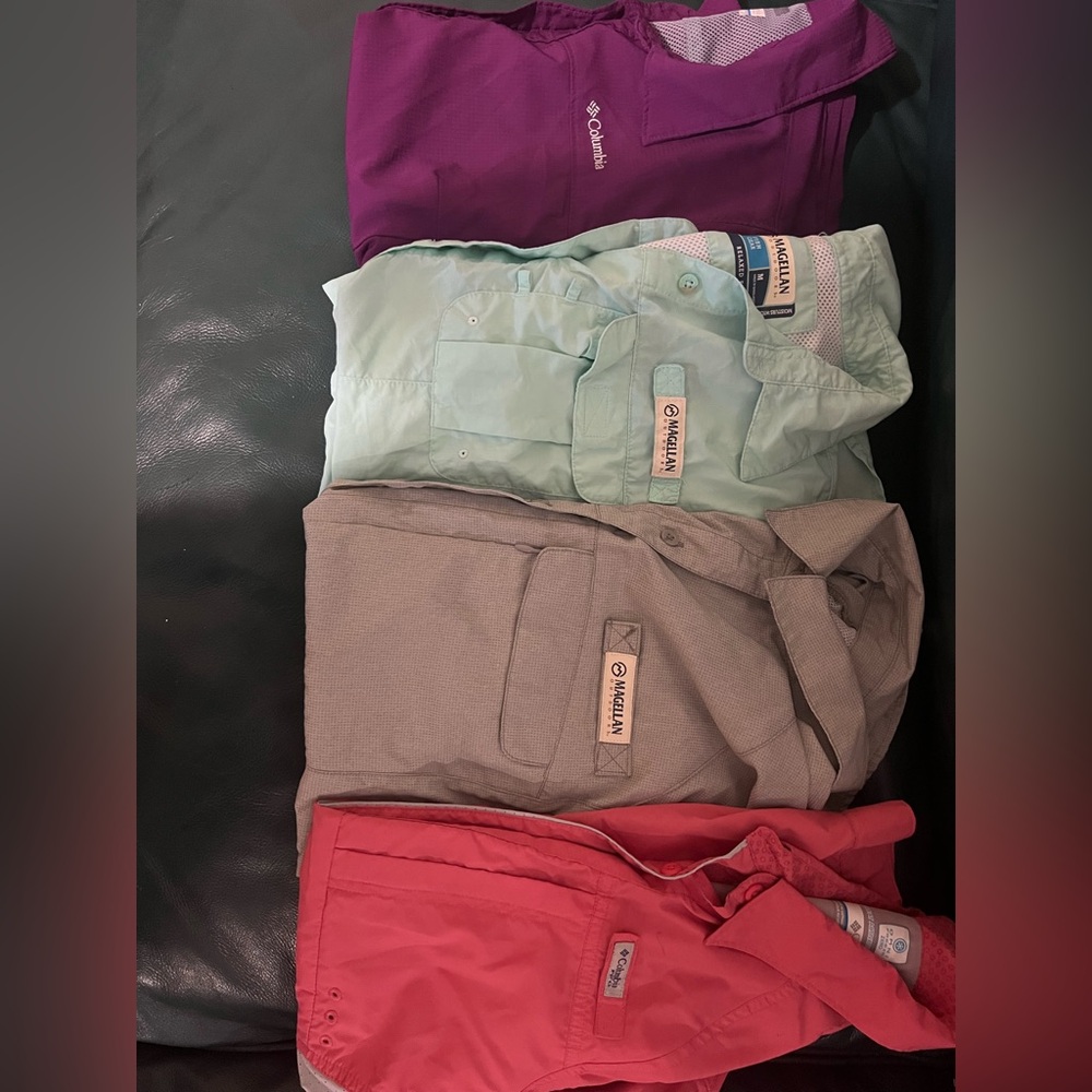 Columbia and magellan shirt bundle